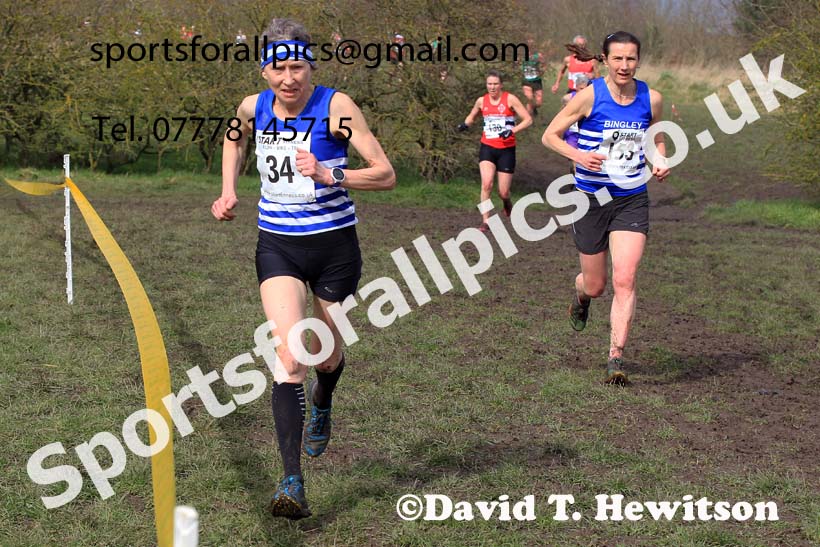 Womens and Mens 65+ in the 2023 BMAF Cross Country Champs., Wallsend. Photo: David T. Hewitson/Sports for All Pics